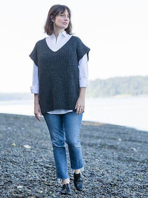 Flat Rib Popover by Churchmouse Yarns and Teas – Wool and Company