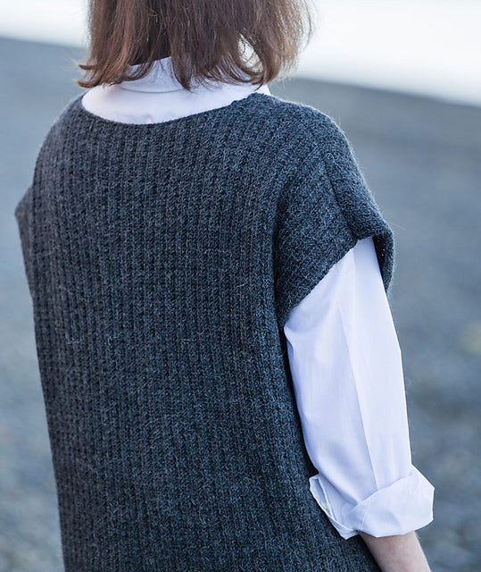 Flat Rib Popover by Churchmouse Yarns and Teas