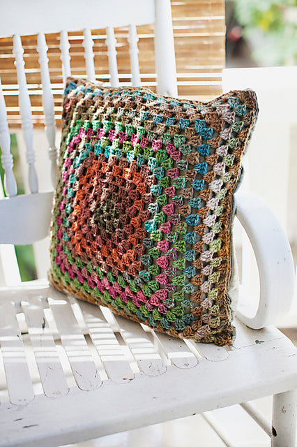 One Big Granny Square Throw & Afghan by Churchmouse Yarns and Teas