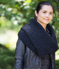 Half & Half Cowl by Churchmouse Yarns and Teas