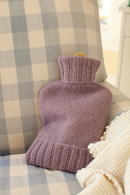 Hot Water Bottle Cozy by Churchmouse Yarns and Teas