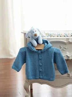 Knit Hoodie #3840 by Bernat Design Studio