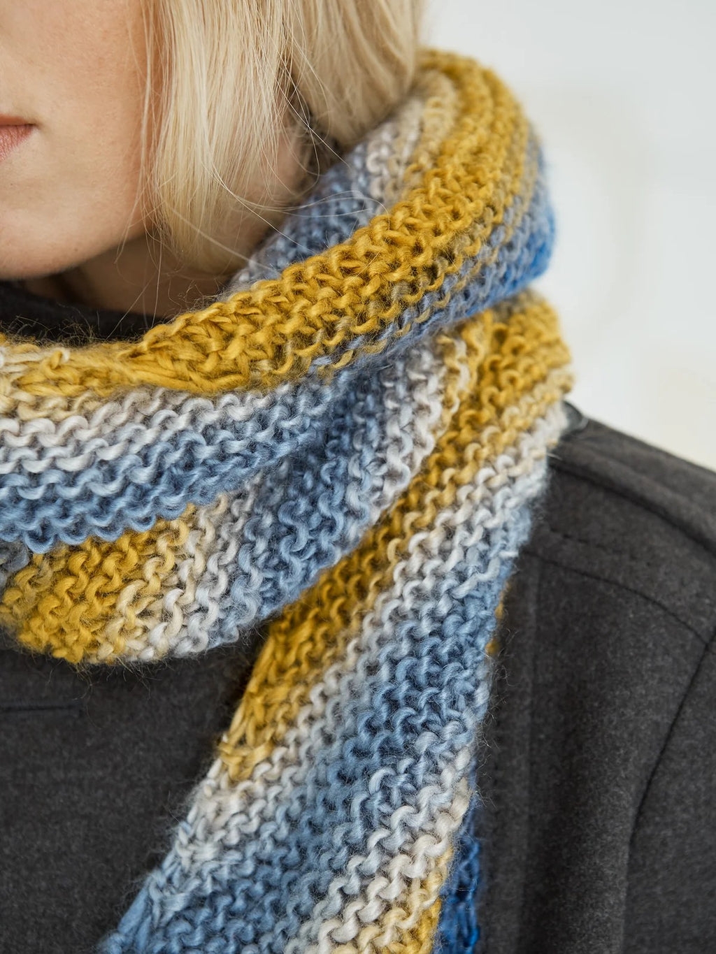 Los Lunas Scarf (Knit) by Lion Brand Yarn