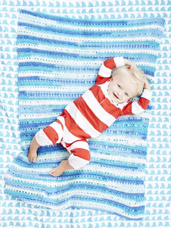Crolla Baby Blankie (Crochet) by Lion Brand Yarn
