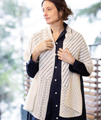 Lace Sampler Scarf by Churchmouse Yarns and Teas