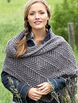 Chevron Shawl by Bernat Design Studio