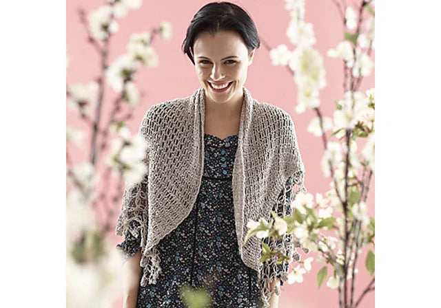 Lace Edge Shawl by Patons