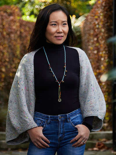 Tweedy Shrug by Beata Jezek
