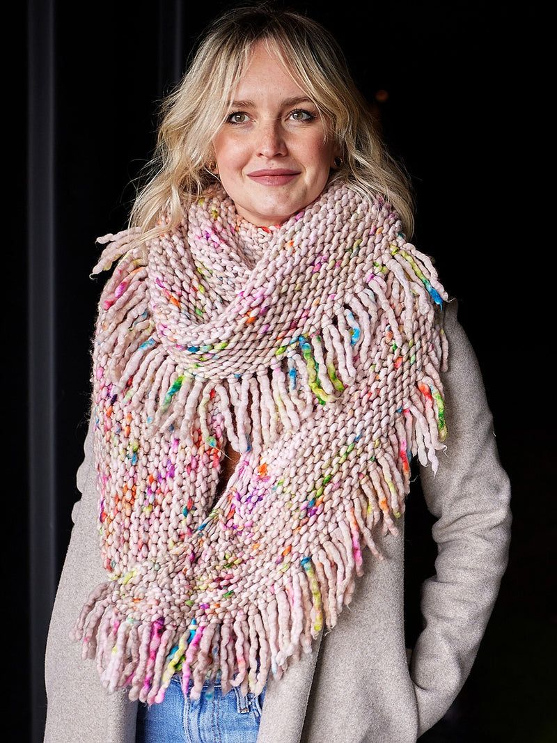 Puffball Wrap by Beata Jezek