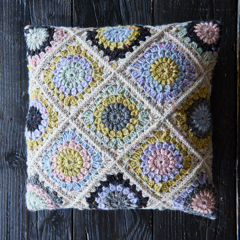 Sunburst Tweedy Cushion by Beata Jezek