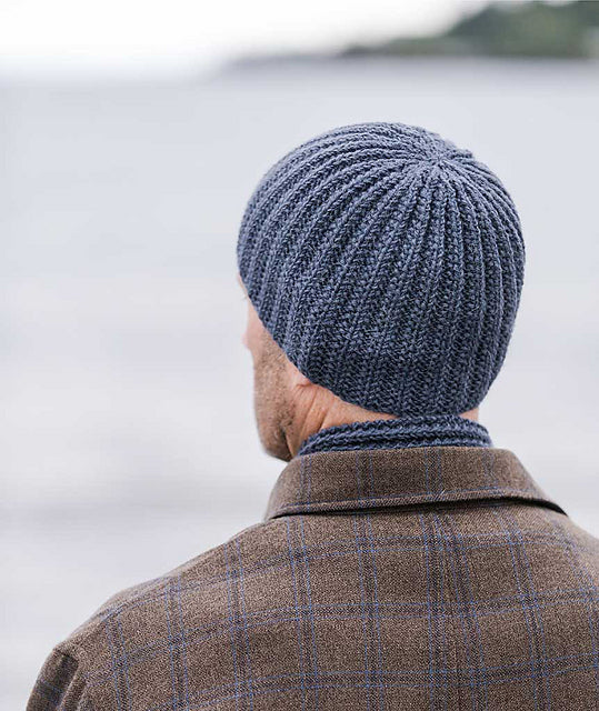 Mistake Rib Beanie & Scarf by Churchmouse Yarns and Teas