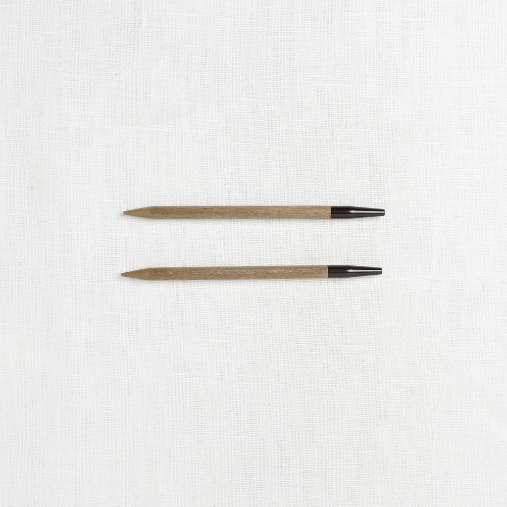 Lykke Umber 5" Interchangeable Circular Needle Set, Dandelion Denim Case