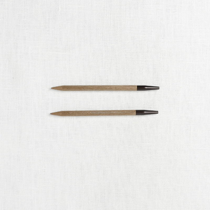 Lykke Umber 5" Interchangeable Circular Needle Set, Dandelion Denim Case