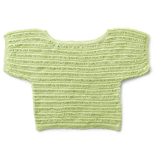 Drop Stitch Top by Patons