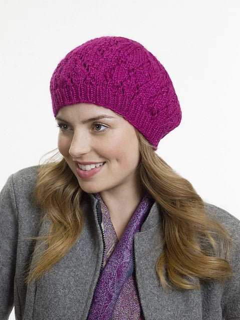 Raspberry Beret by Andrea Graciarena