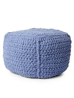 Pouf by Yarnspirations Design Studio