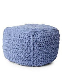 Pouf by Yarnspirations Design Studio