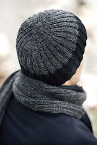 Pressed Rib Cap & Muffler by Churchmouse Yarns and Teas