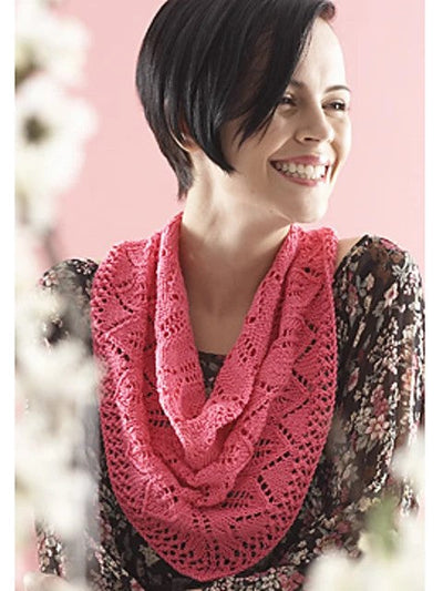 Chevron Leaf Scarf by Patons