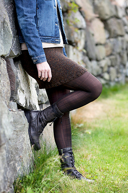 Simple Straight Skirt by Churchmouse Yarns and Teas