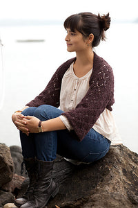 Smocked Lace Wrap & Shrug by Churchmouse Yarns and Teas