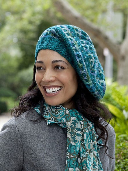 Slip Stitch Beret by Lisa Gentry