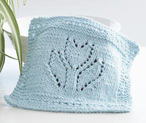 Spring Tulip Dishcloth by Lily / Sugar'n Cream
