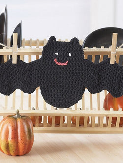 Bat Dishcloth by Lily / Sugar'n Cream
