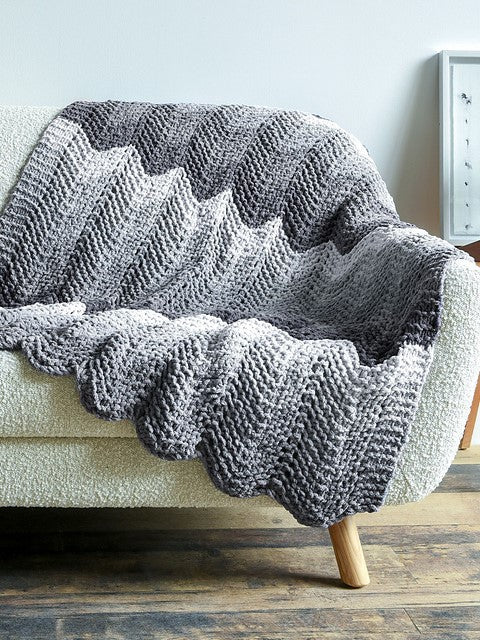 Beginner Chevron Blanket? by Yarnspirations Design Studio