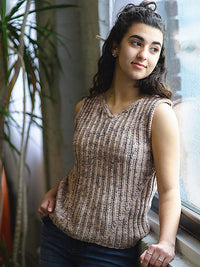 Karlie Tank Top by Lion Brand Yarn