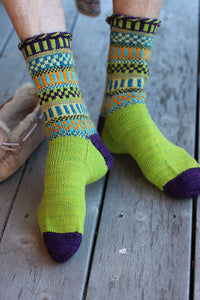 Warm Up with Colour Socks by Selma Kaplan