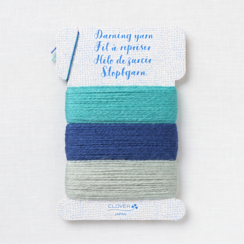 Clover Darning Yarn Blue