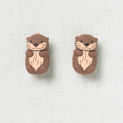 Fox & Pine Stitch Stoppers, Otter