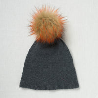 Lovafur Luxe Faux Fur Pom Rust Raccoon