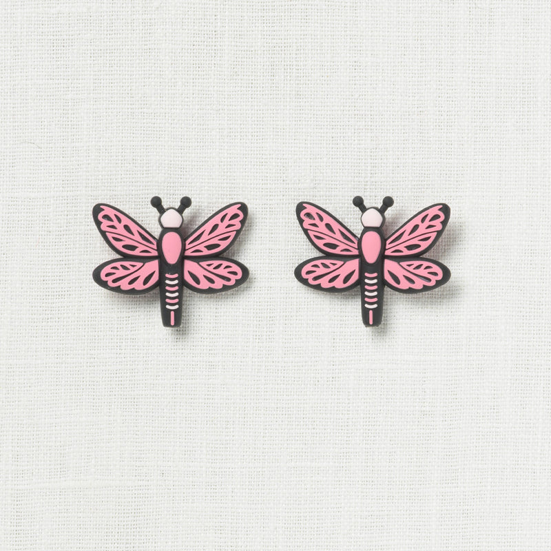 Fox & Pine Stitch Stoppers Pink Dragonfly