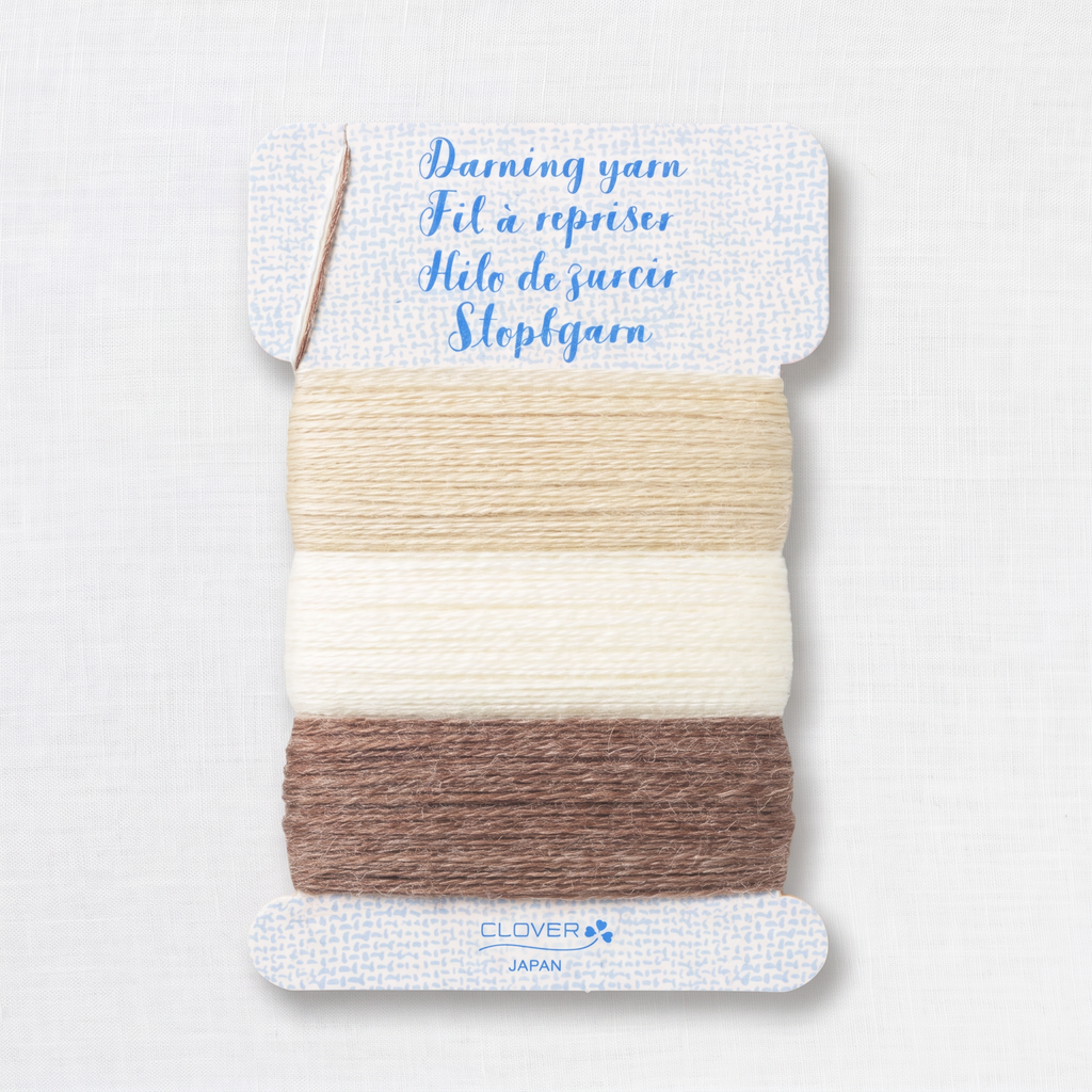 Clover Darning Yarn Beige