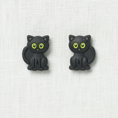 Fox & Pine Stitch Stoppers, Black Cat