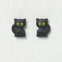 Fox & Pine Stitch Stoppers, Black Cat