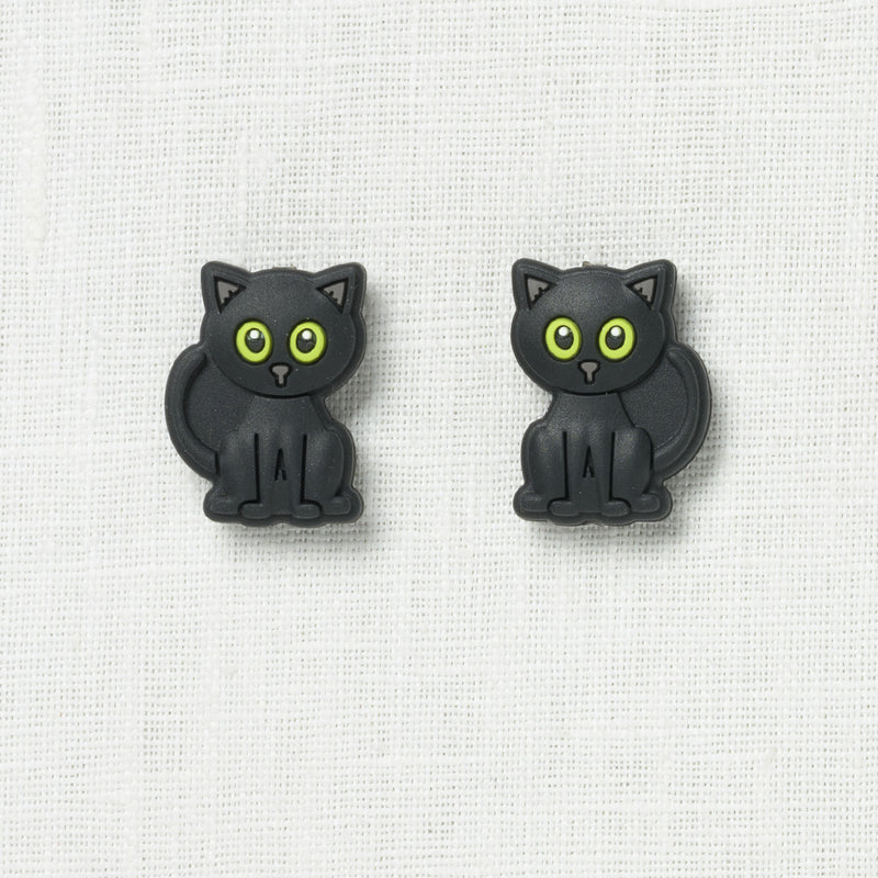 Fox & Pine Stitch Stoppers, Black Cat
