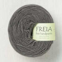 Freia Fingering Shawl Ball Charcoal Semi-Solid