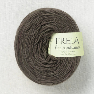 Freia Fingering Shawl Ball Ebony Semi-Solid