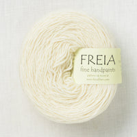 Freia Fingering Shawl Ball Ecru Semi-Solid
