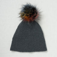 Lovafur Luxe Faux Fur Pom Blue Harlequin