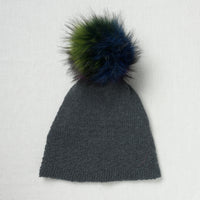 Lovafur Luxe Faux Fur Pom Purple Harlequin