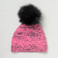 Lovafur Luxe Faux Fur Pom Black Fox