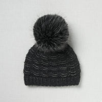 Lovafur Luxe Faux Fur Pom Salt and Pepper Harlequin