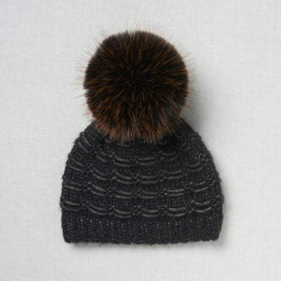 Lovafur Luxe Faux Fur Pom Orange Harlequin