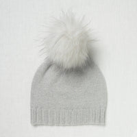 Lovafur Luxe Faux Fur Pom Fog Raccoon