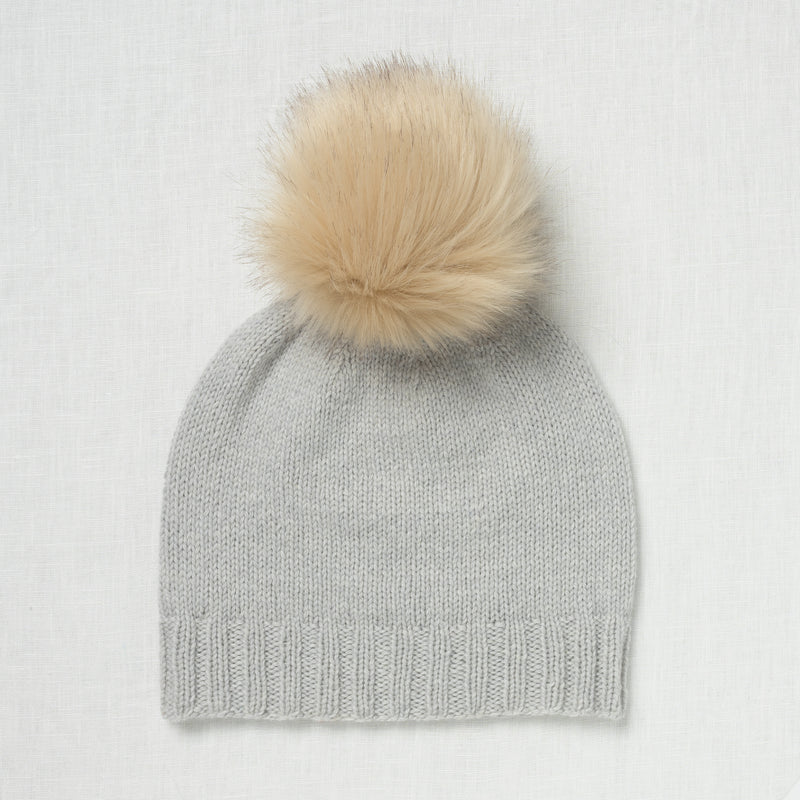 Lovafur Luxe Faux Fur Pom Beige Fox