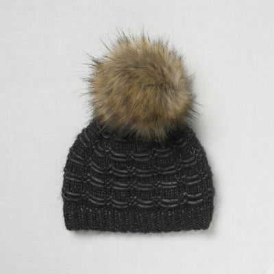 Lovafur Luxe Faux Fur Pom Mocha Raccoon